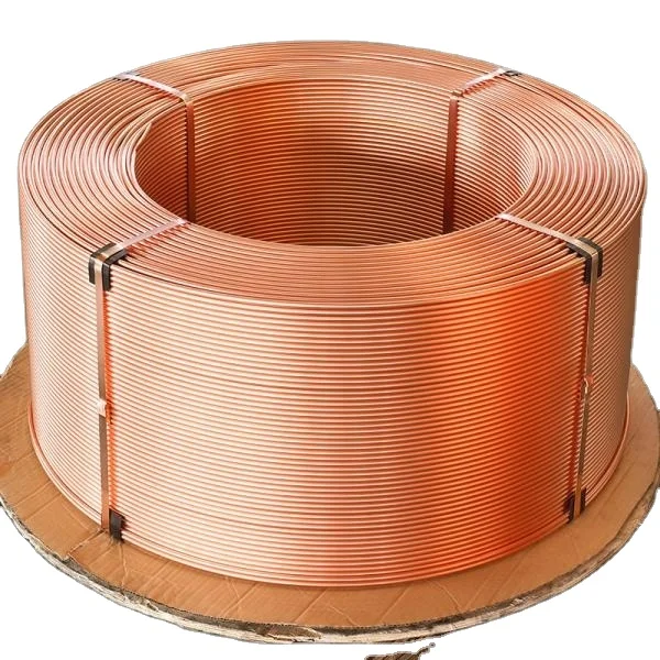 Air Conditioner Copper Tube AC 1/4 5/8 3/8 1/2 7/8 Inch Refrigeration Pancake Coil Copper Pipe