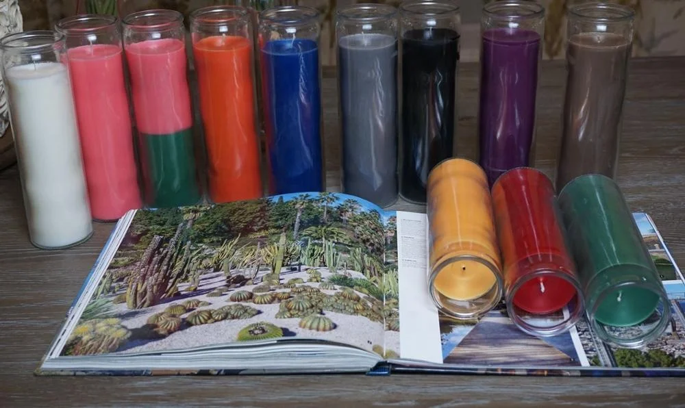 Brown Color 7 days Vigil  Prayer Candle Novena Vigil Candles Devotional Candles