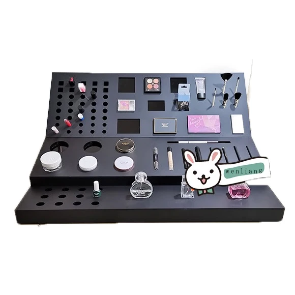 High Quality Countertop Acrylic Display Cosmetic Stand Cosmetic Makeup Display Holder