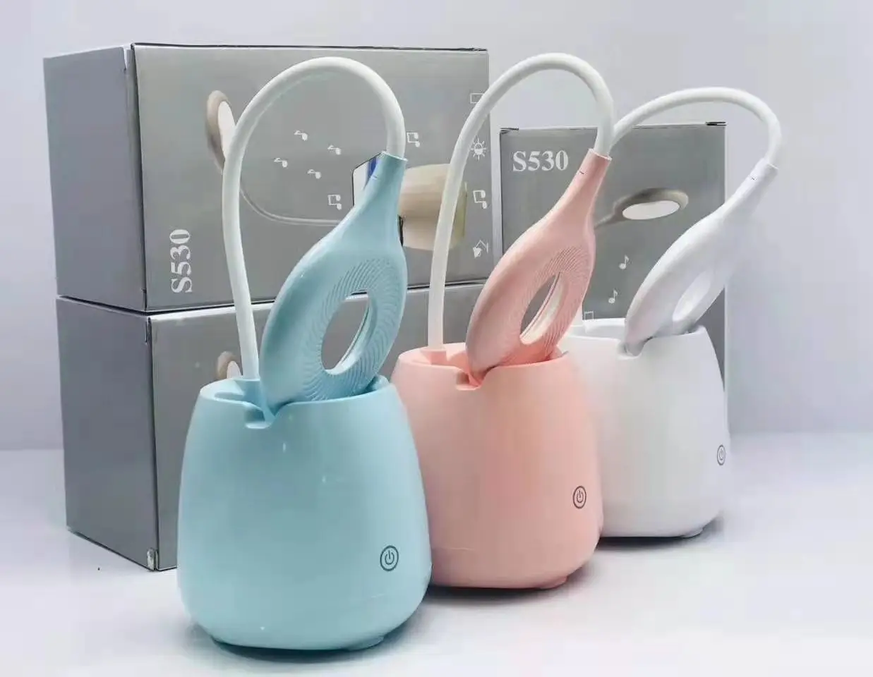  Офисные домашние гостиничные настольные лампы освещение с USB зарядным портом держатель для сотового телефона коробка ручки bluetooth динамик 4 в
