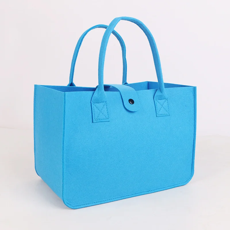 Port Authority luggage-and-bags Medium Felt Tote Felt Charcoal/Felt Grey