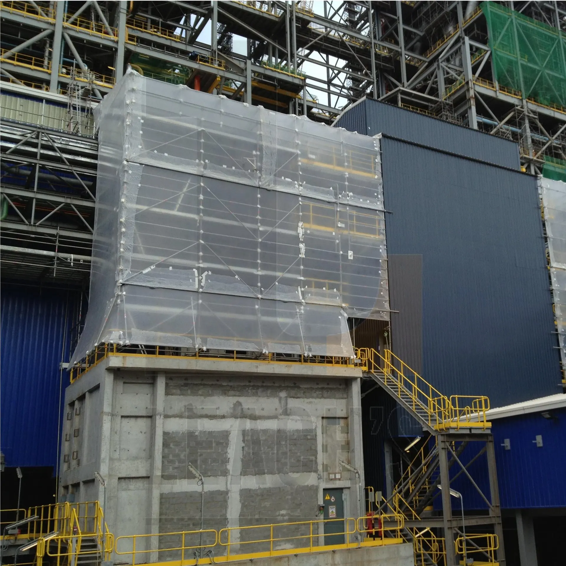 White PE scaffold shrink wrap heat shrink wrap film