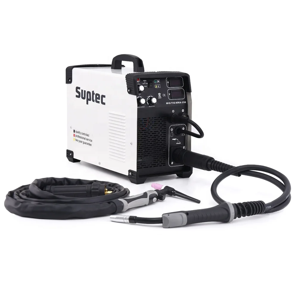 SUPTEC портативный soldadora mig 110220 maquina de solda inversora сварочный инвертор mag