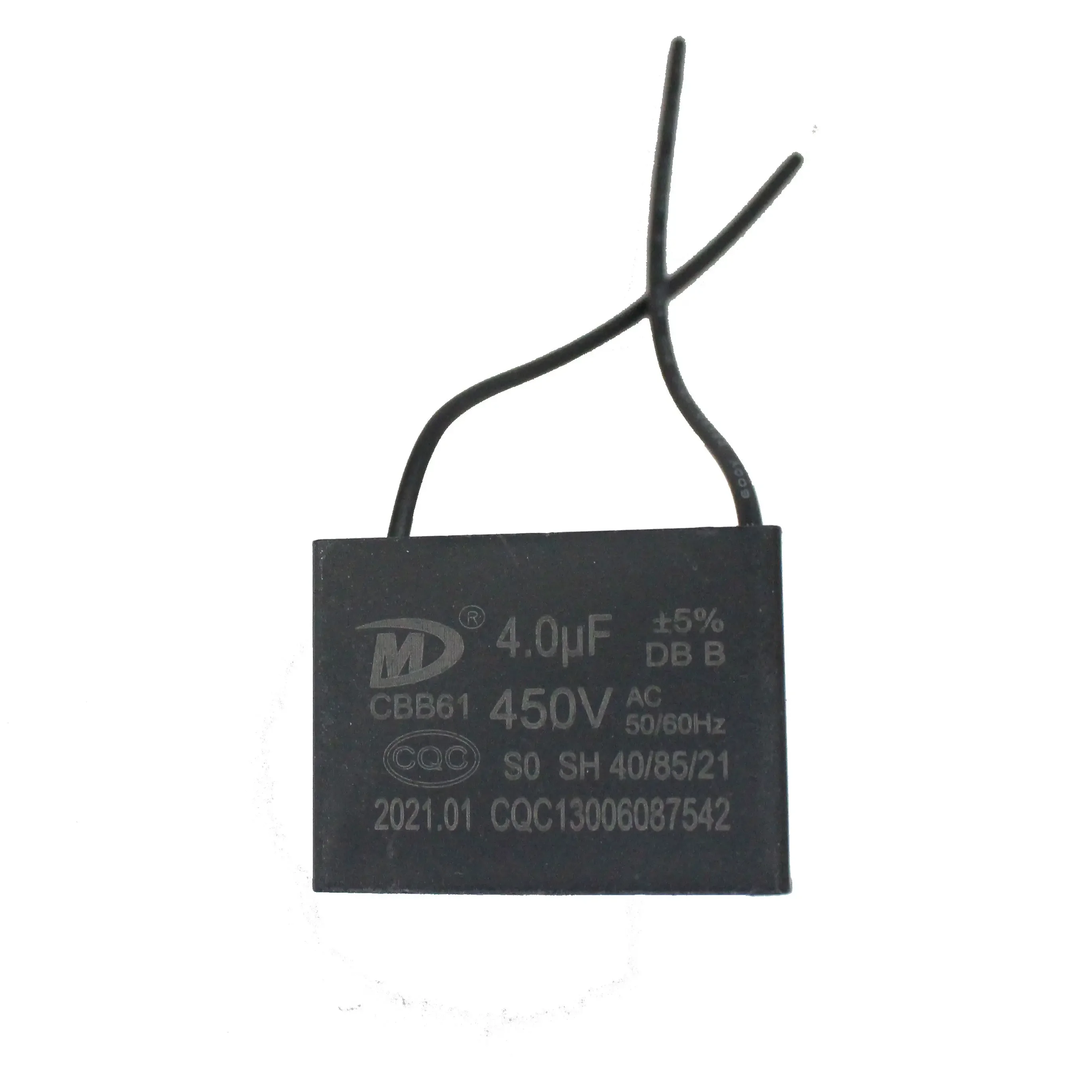 Yk Cbb61 1.0/1.2/1.5/1.8/2.0/2.5/3.5/4.0 Uf 450V Ac Fan Motor Start Capacitor