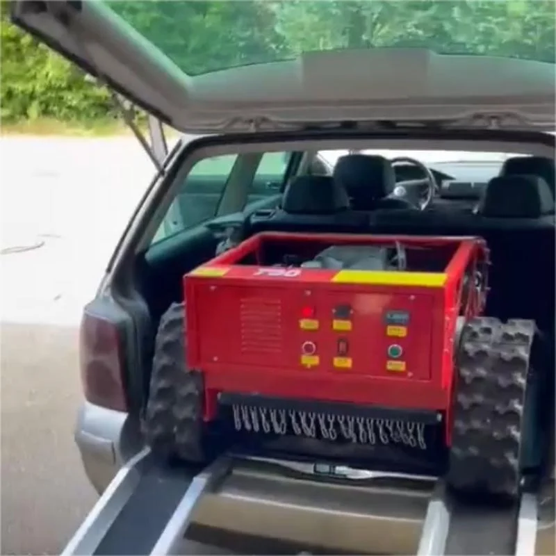 ET-750B Gasoline lawn mower and easy to use instead of artificia