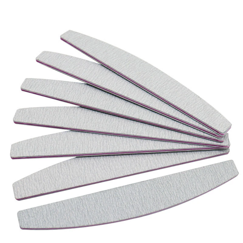 High Quality Zebra Half Moon 100/180 100/100 80/80 Professional Files Nail File