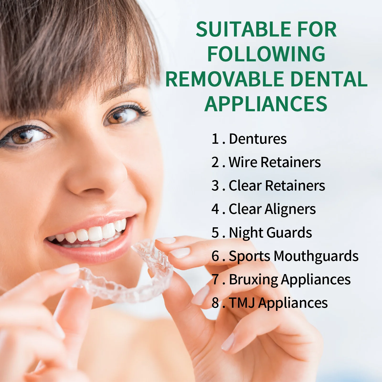 Oral Care Breath Freshening Dental Cleaning Tablets