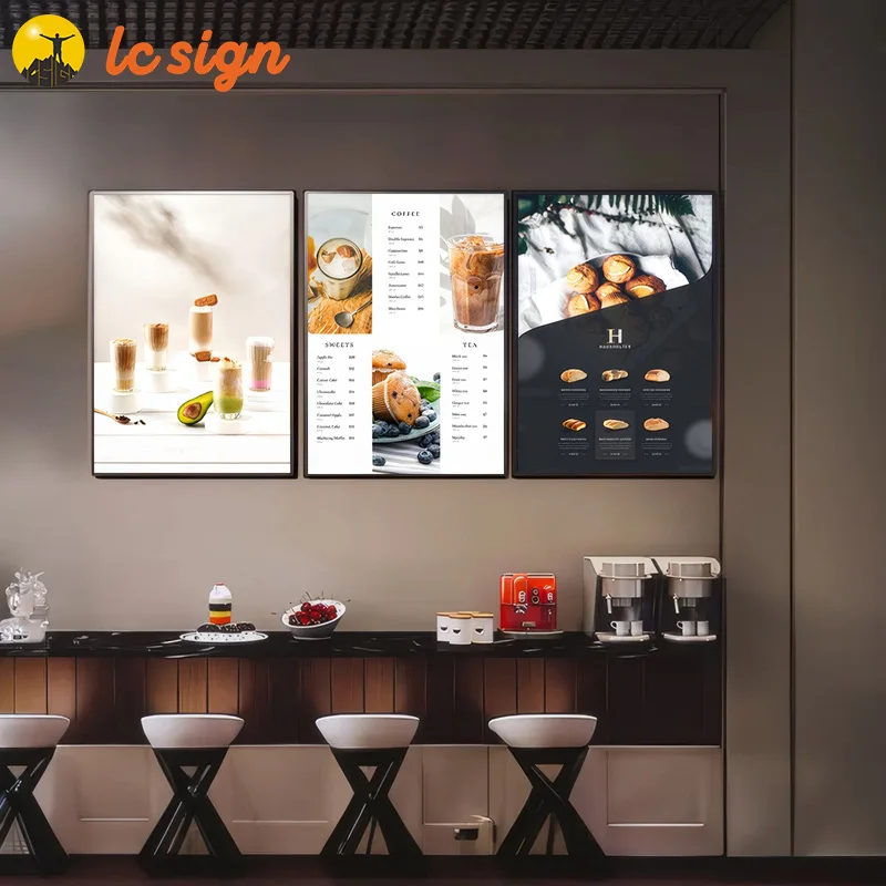 Outdoor Waterproof Aluminum Backlit Advertising Light Box Poster LED Light Box for Shopping Mall