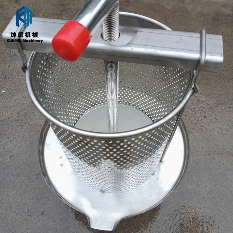 Excellent One Time Forming Beekeeping Honey Wax Press Machine
