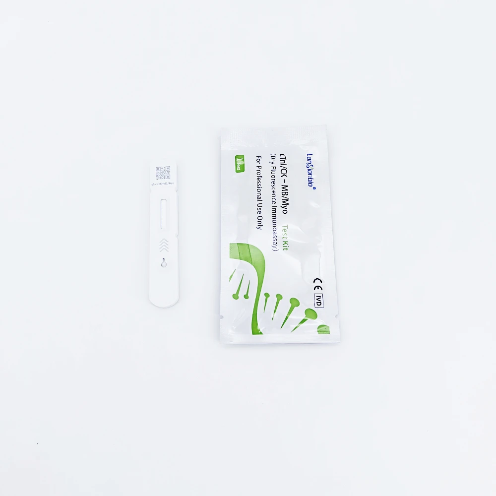 Lansionbio cTnI/CK-MB/Myo Rapid Test Kit Diagnostic Combo Test Cassette with CE ISO Certification