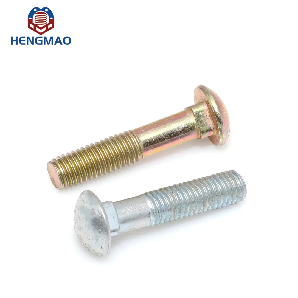 Square Neck Carriage Bolt Stainless Steel DIN603 Mushroom Head Square Neck Carriage Bolt
