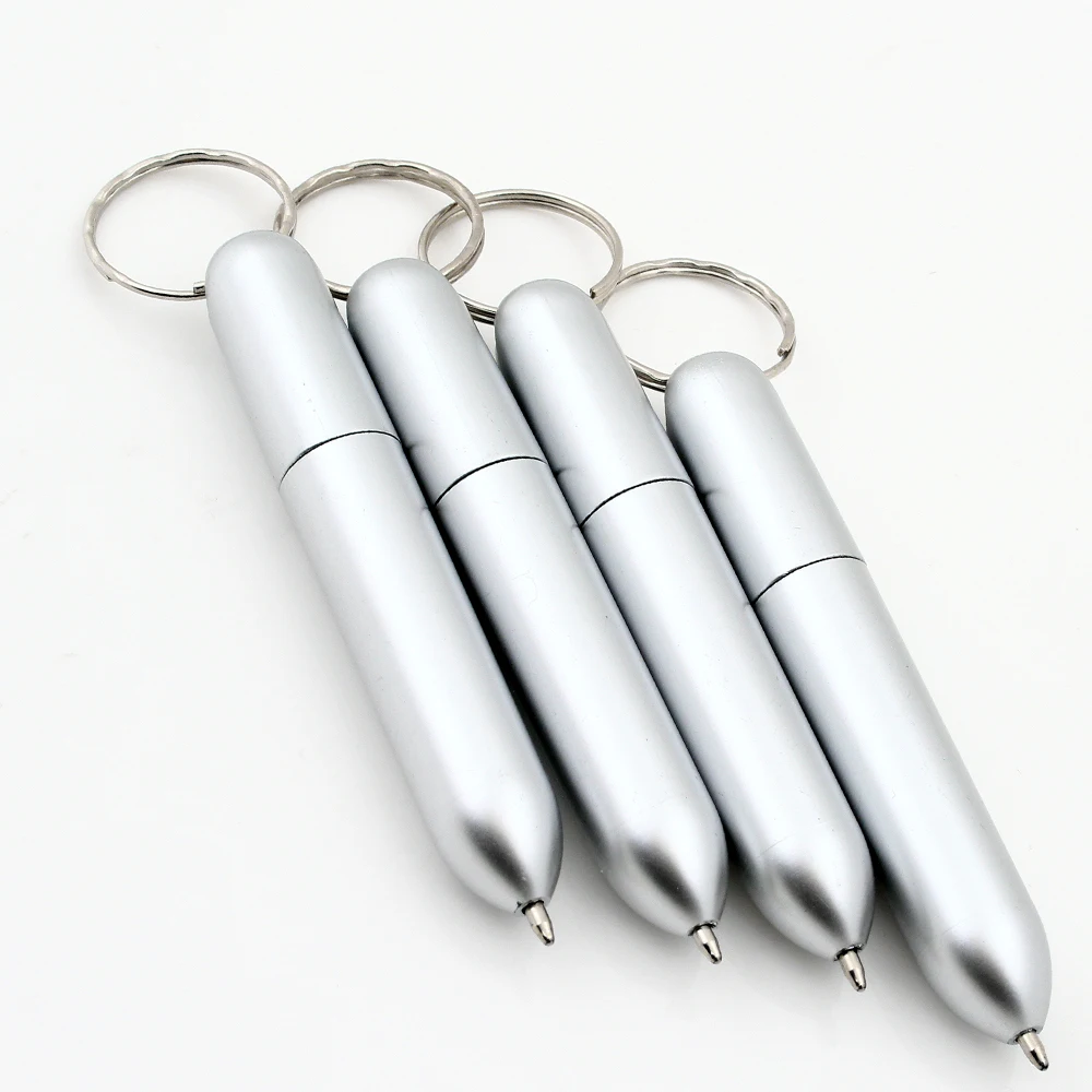 Promotional Silver Ballpoint Pen With Custom Logo