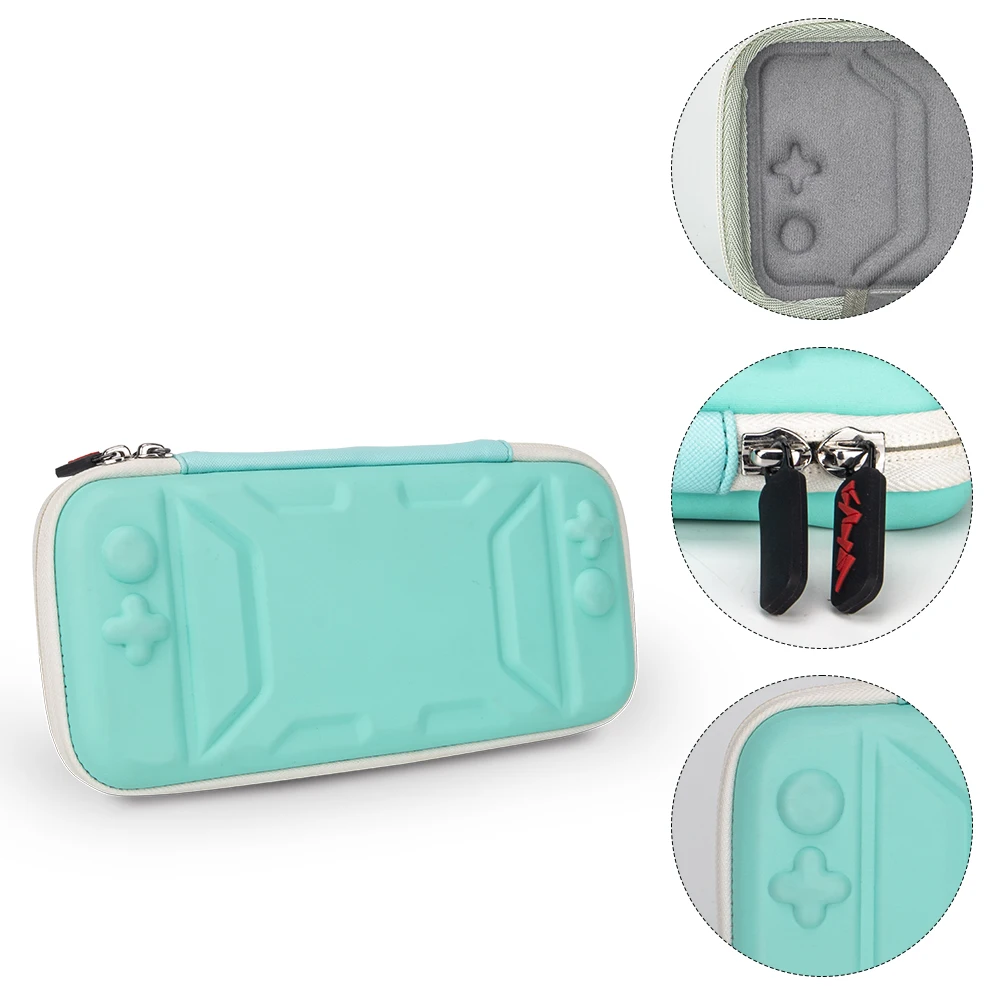 Nintendo Switch EVA Protective Case for Game Console Accessories Zipper Handbag Storage Bag with Zipper Waterproof