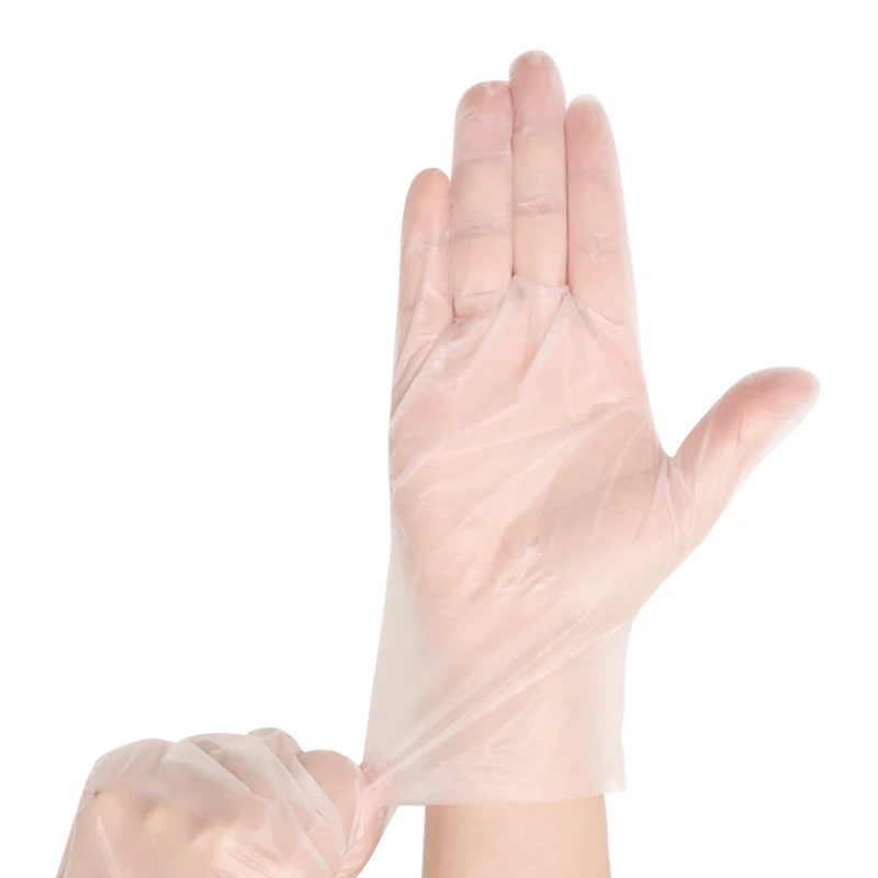 Free Sample KangBang TPE Plastic Gloves Tpe Disposable Gloves Thermoplastic Elastomer Poly Gloves