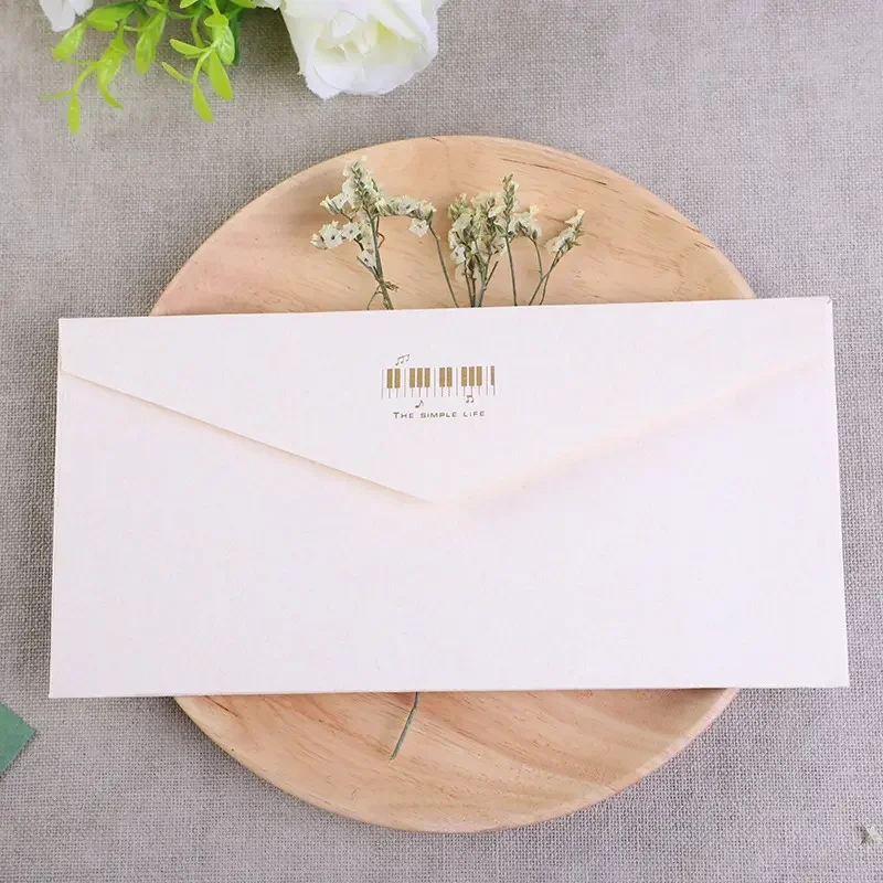 Wholesale Custom Kraft Paper Colored Blank Greeting Cards and Business Envelopes for Invitations for Personalized Corporate Use