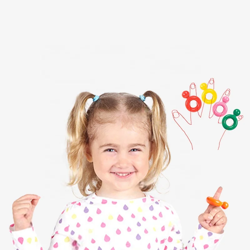 Художественный красочный набор для рисования детский маркер в форме симпатичного кольца