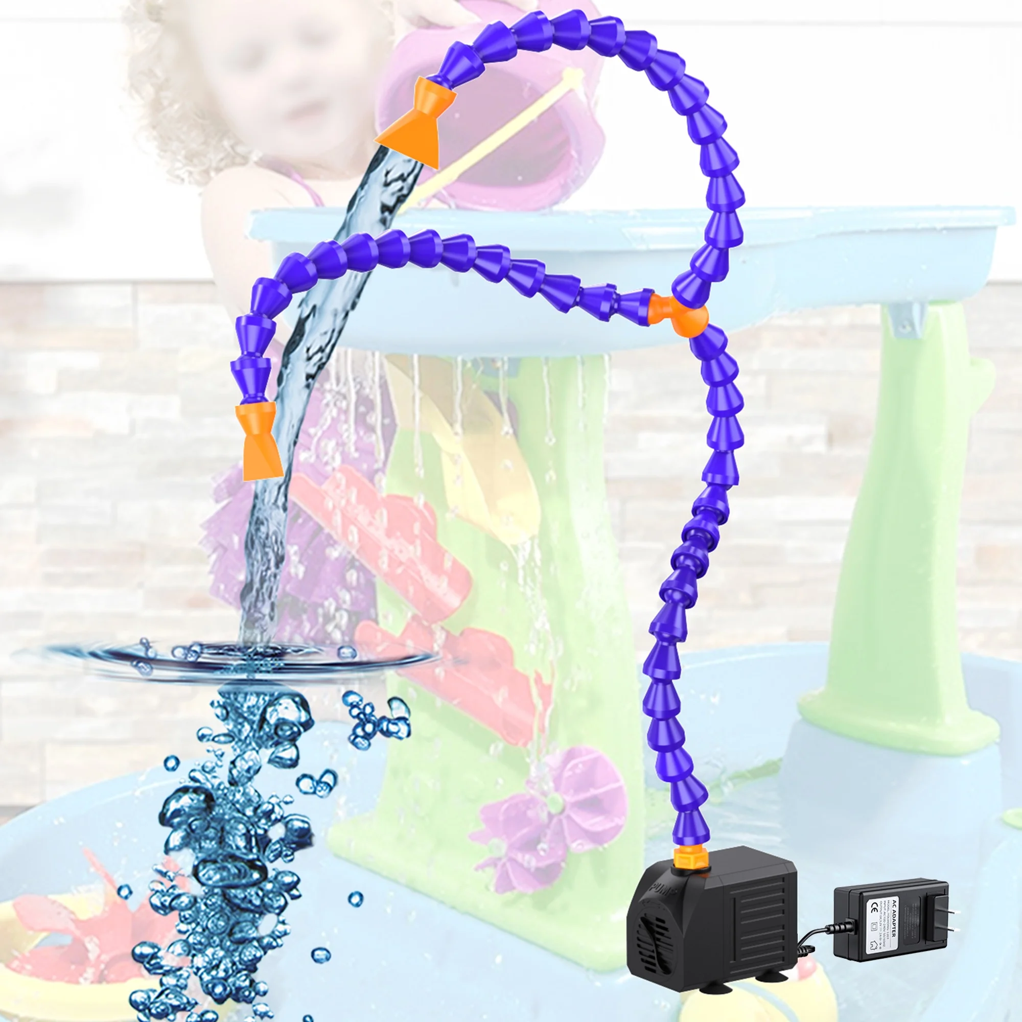 Freesea Hot Sale 18W Beach Splash Water Table Pump Toys Suitable Children Over 3 years Old Water Pump For Kids Water Play Table