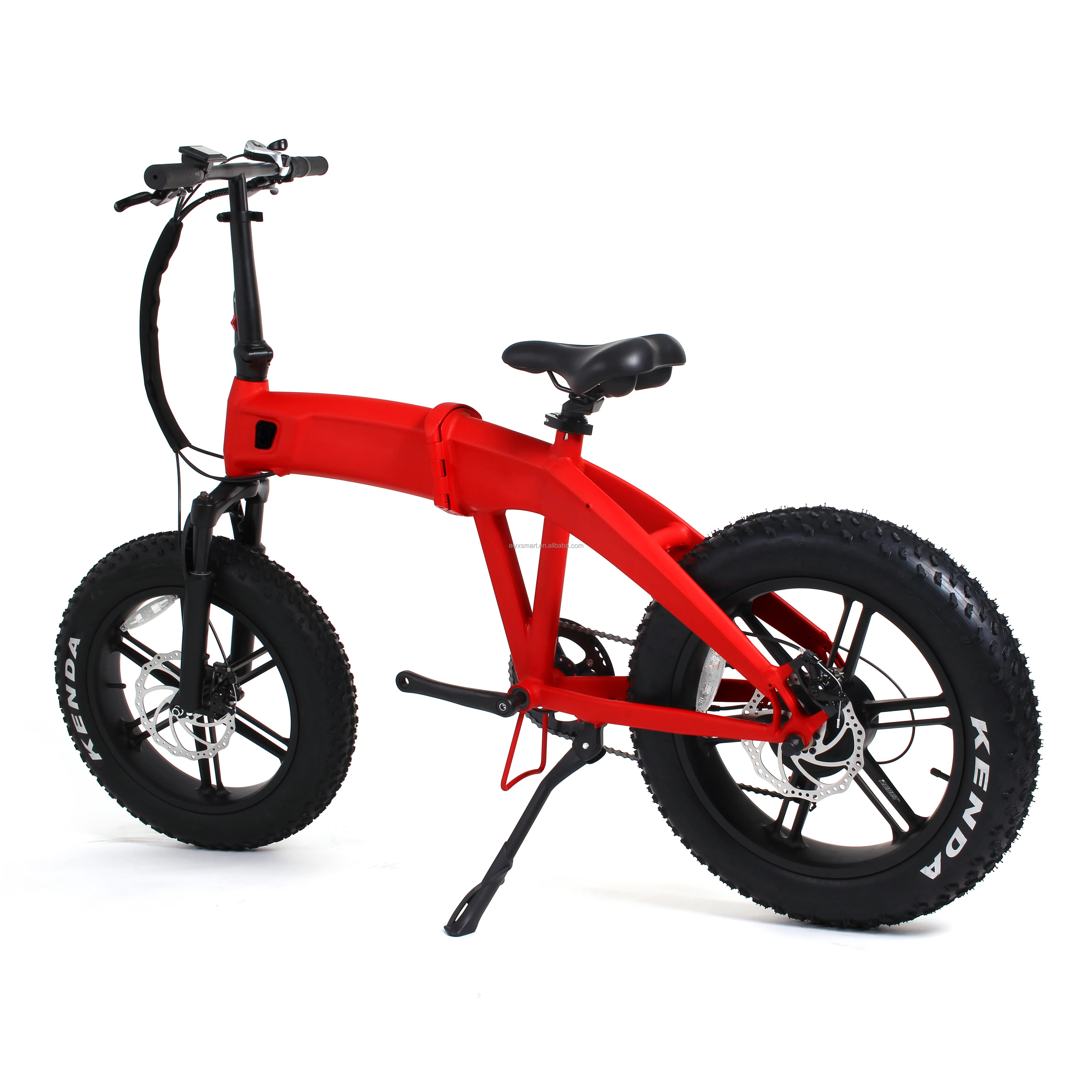 Rocket OEM Factory Wholesale 500W 750W 1000W Mini Elektrische Fiets Adults 20Inch Fat Tire Folding Bike