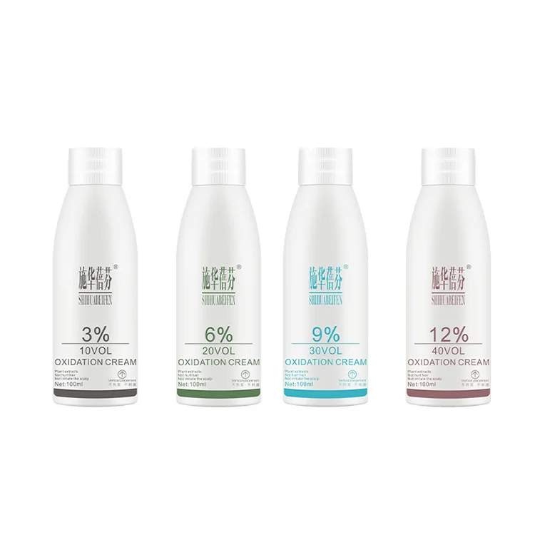 Hot Selling Aromatic Double Oxygen Milk Hair Bleach 3% 6% 9% 12% Oxygen Cream double oxygen milk For Hair