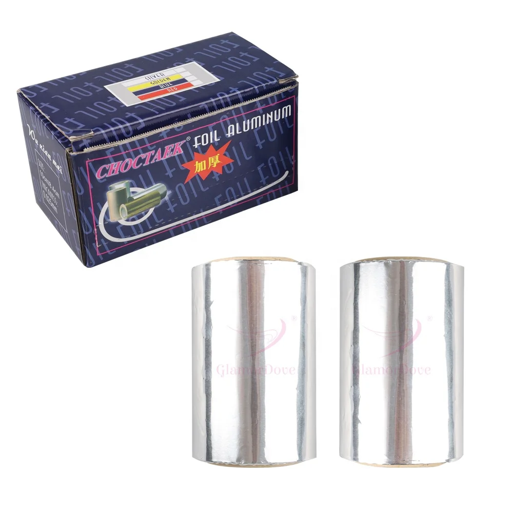 High Quality Aluminum Highlights Foil Disposable Barbershop Hair Coloring Dyeing Hairdressing Tinfoil