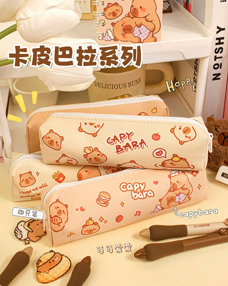 Ins High Appearance Level Stationery Bag Student Pen Bag Kawaii Stationery Wholesale Cheap Pencil case for Girls to School Cute