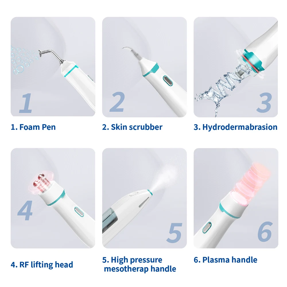 Top Quality 10 In 1 Hydra Oxygen Jet Dermabrasion Water Peel Hydro Aqua Peeling Beauty Face Equipment Salon Facial Machine