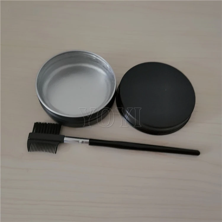 Natural Control Broken Hair Styling Fixative Finishing Gel No White Residue Shine and Smooth Edge Control for Hair