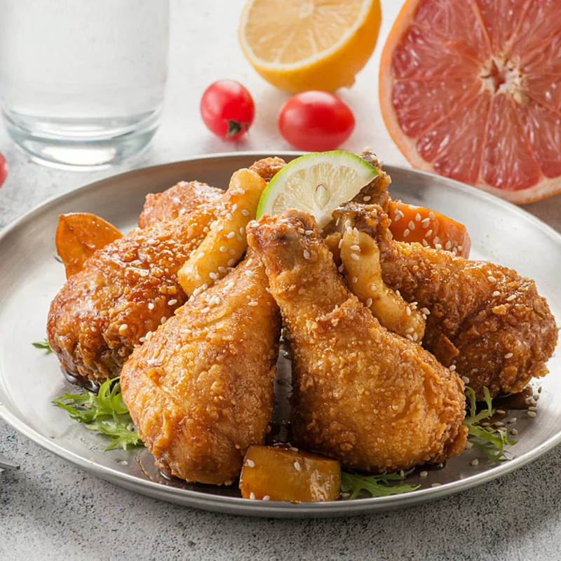
McKeith wholesale OEM 1 kg Korean chain store garlic soy sauce fried chicken sauce factory price high quality 