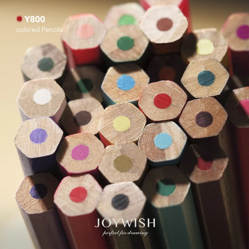 36 Colors Adult Professional Bulk Natural Wooden Multi Colored Pencils For Children