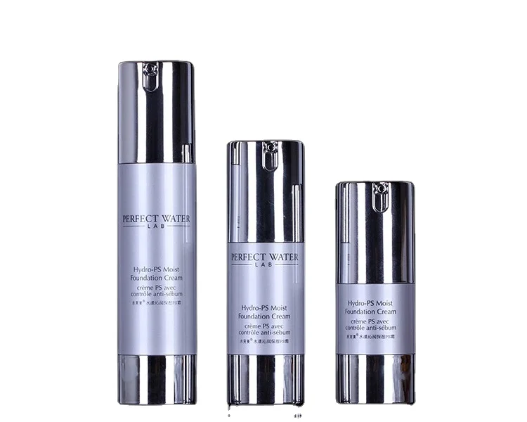 20ml 30ml 50ml Custom High Quality Lotion Pump Airless Mist Spray Cosmetic Bottles Skin Care Packaging Screen Printing CROWN Cap