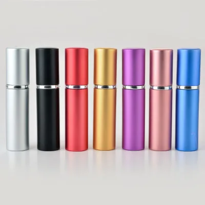 5ml Top Quality Perfume Bottle Mini Metal Sprayer Refillable Aluminum Atomizer Travel