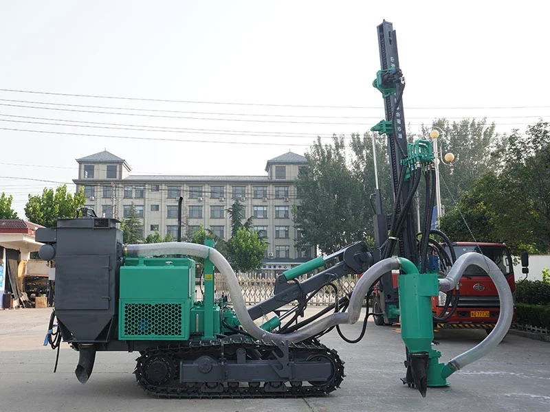 JL590 Simple Operation Rotary Drill Rig for Rock Soil Gear Pump Core Components with Engine Included for Mine Drilling