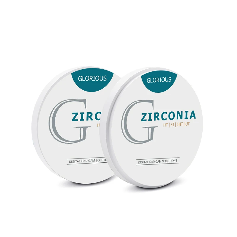 Dental Laboratory zirconia block Glorious  Ceramic Materials HT Zirconia Discs