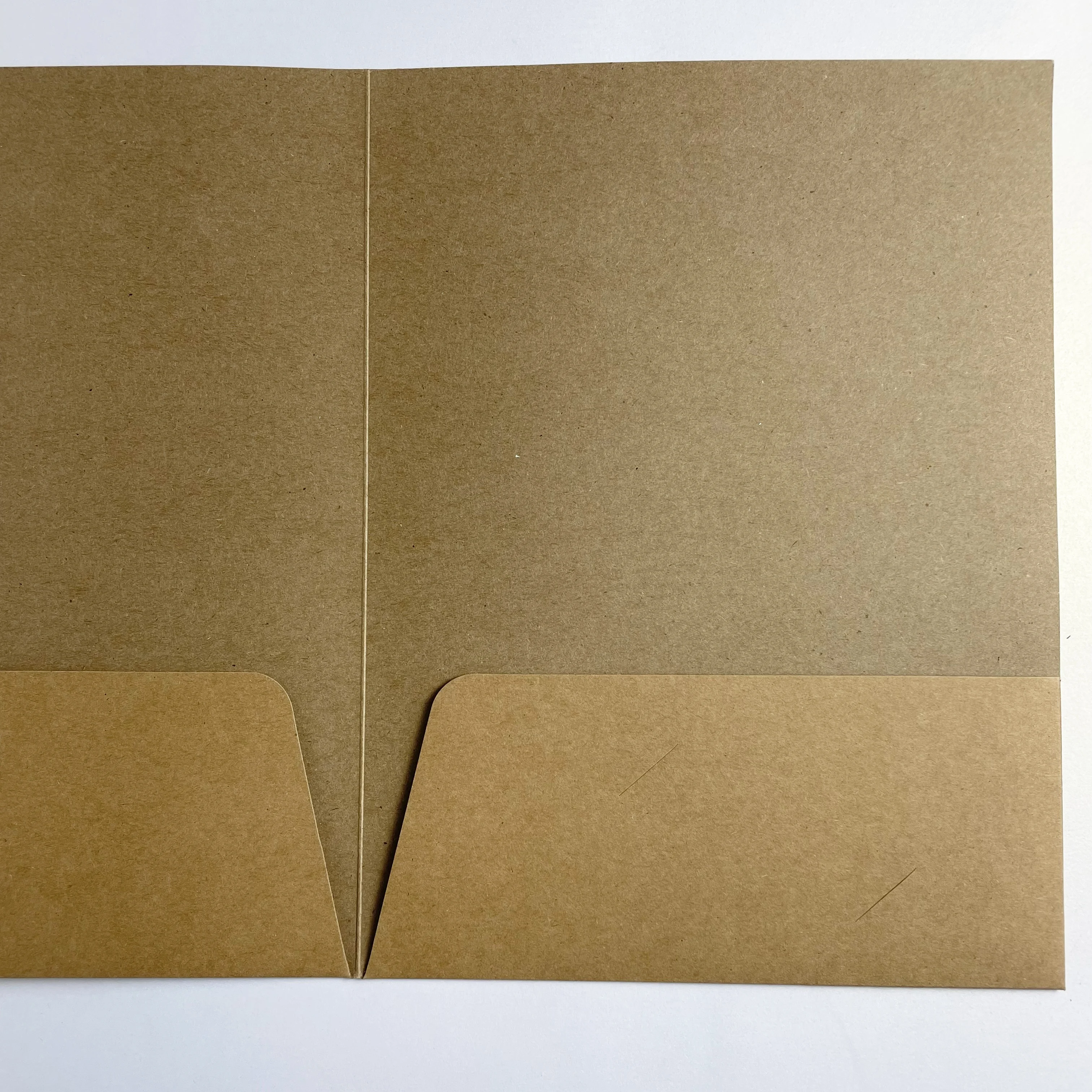 Wholesale Recycled Kraft Paper Folder Business Office School A4 File Pockets Folders Custom Logo