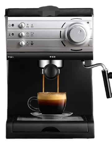 15 Bars Professional Espresso Coffee Maker with Italian Pump and 1.5L Removable Water Tank