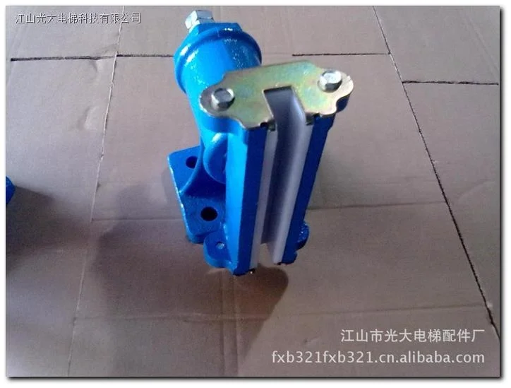 elevator guide shoe,elevator parts,cast iron,freight elevator,Movable guide shoe