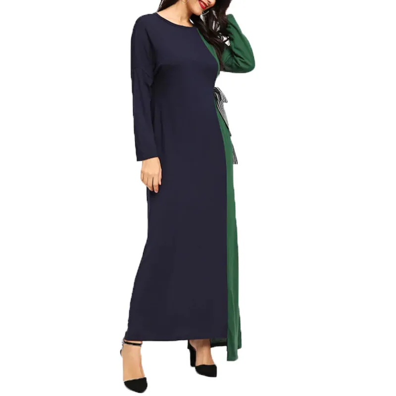 
2020 Wholesale winter abaya muslim women dress casual wear dresses dubai 