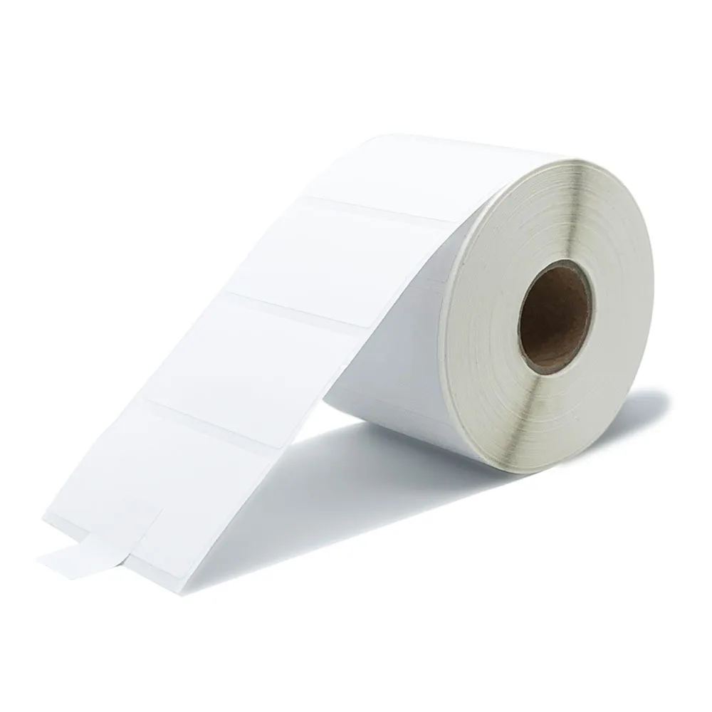 Custom Color Direct Thermal Barcode Sticker Supermarket Adhesive Scale Label 57x30 58x40 58x60 60x40 for Packaging Labels