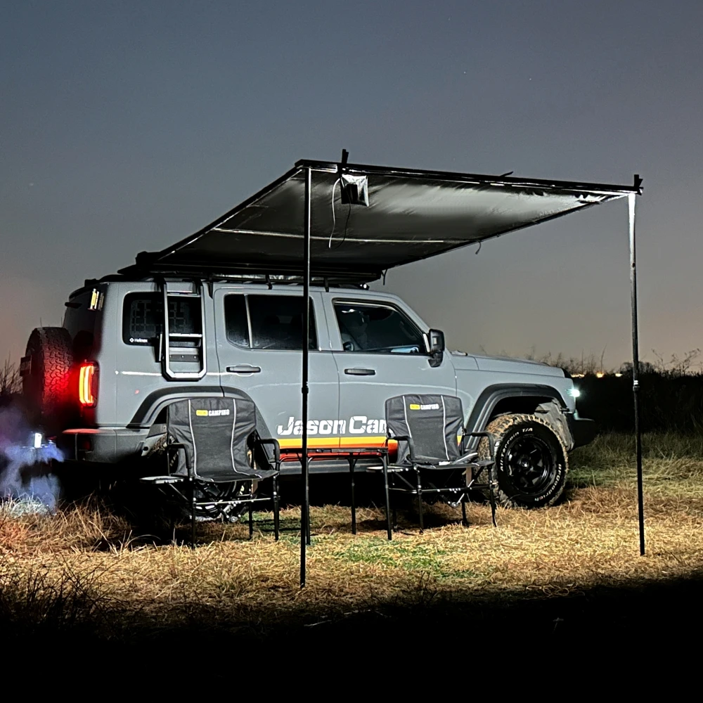 Jason LED Light Strip Expandable Camping Car Side Awning Tent Premium Tent Accessories Canopy Lighting