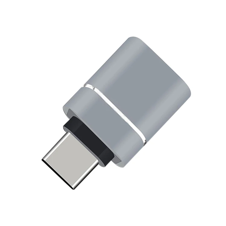 
2021 high quality 4G metal high speed wedding USB flash drive phone adapter USB interface Type-c OTG adapter to connect the mous 