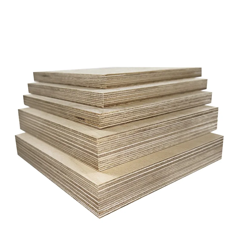 Custom 1525x1525 Mm Birch Plywood for Indoor Construction Interior