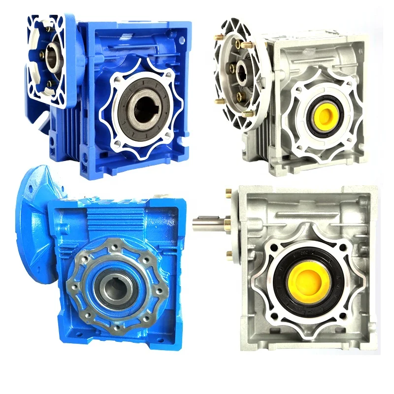 Industrial New Shape NMRV NRV Worm Gear Reducer Electric Motors Gearbox Speed Reducer For Marine Equipment