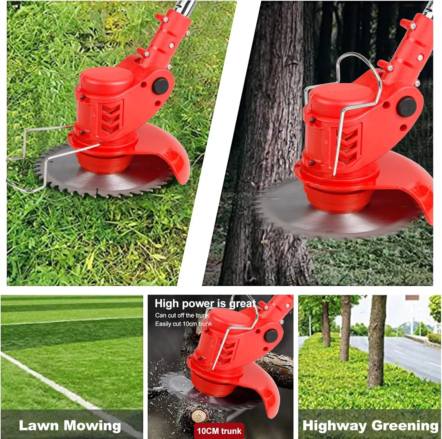 Powerful Motor High Efficiency Garden Tool Lawn Mower Grass Cutting Machine Grass Trimmer Brush Cutter