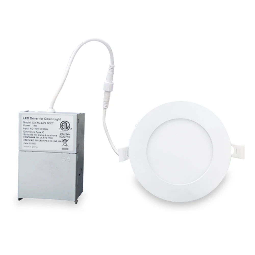 ETL Energy Star certification round aluminum panel led light new design super slim dimmable 12w led ceiling light