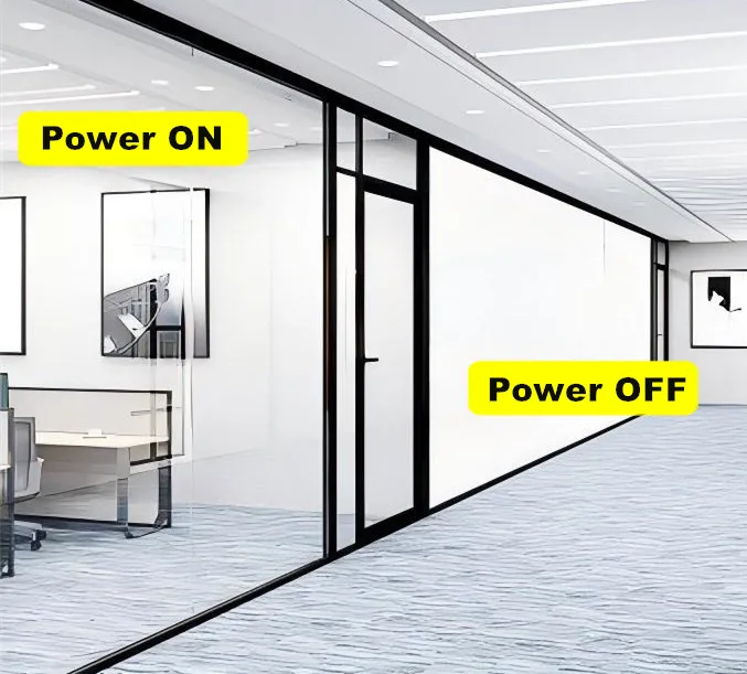 Smart PDLC Film Privacy Film Tinting Film for Glass Windows