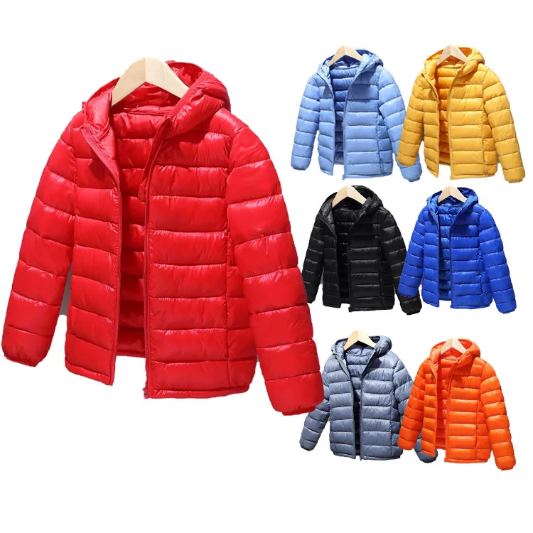 Kids Down Jacket Windproof Girls Winter Jacket Warm Down Coat
