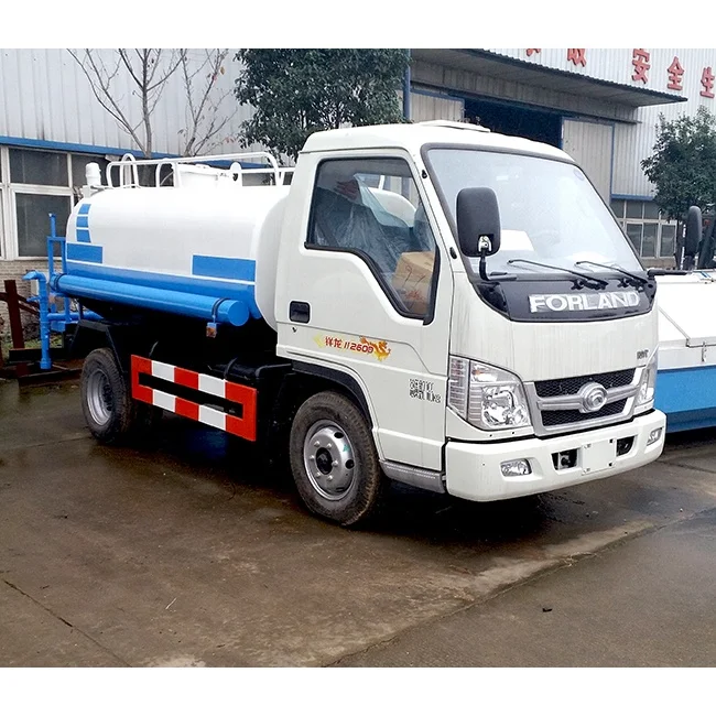 Foton 3000 liter mini water tank truck 3 cbm water trucks for sale