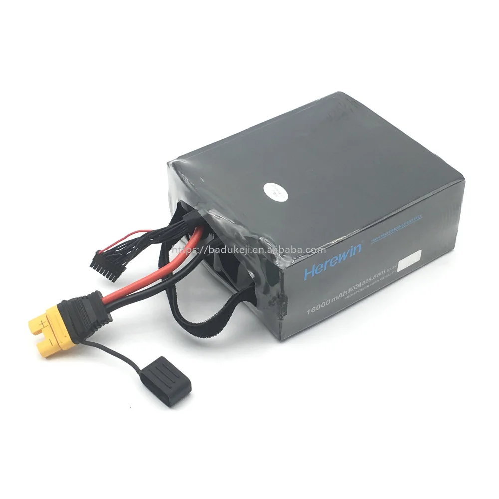 Оригинальный Herewin 16000mah 14S 51,8 V 20C 828.8WH перезаряжаемый Летающий литиевый аккумулятор для модели RC/автомобиля/сельскохозяйственного дрона