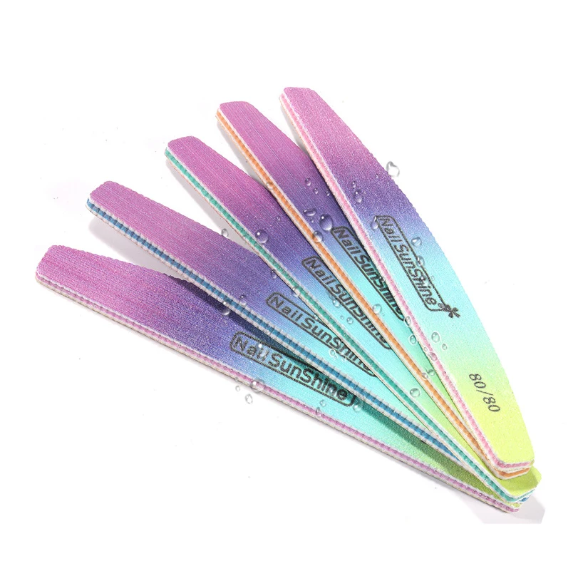 Professional Nail File Lime Art Tips Manicure Diamond Sandpaper Tools Sanding Polish Files Double-sided set de limas Nail Tools