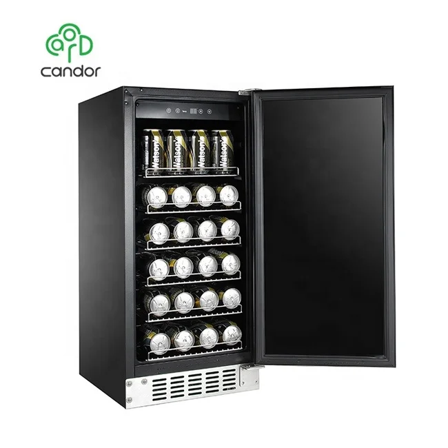 Candor custom 85L electric outdoor under counter refrigerator freezer built in type